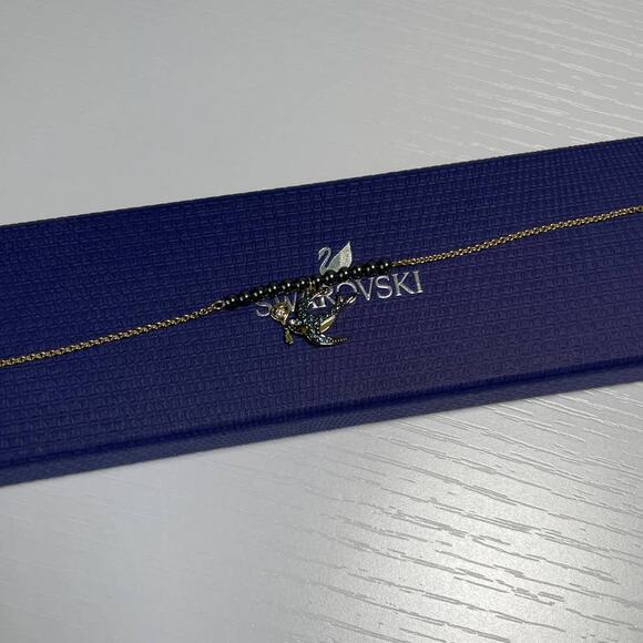 Swarovski Remix Collection Tarot Magic Bird Bracelet Large Dark Multi - Picture 2 of 11